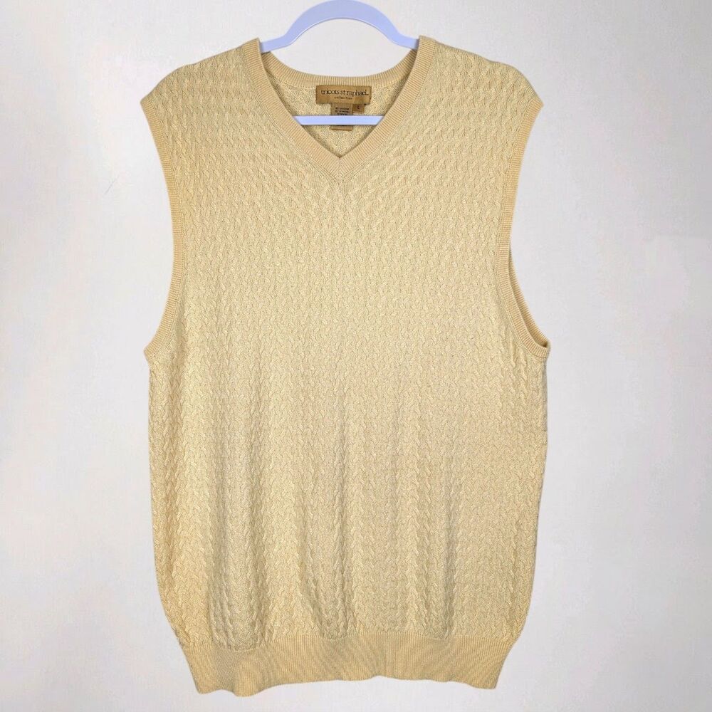 Tricots St Raphael Silk Cashmere Sweater Vest